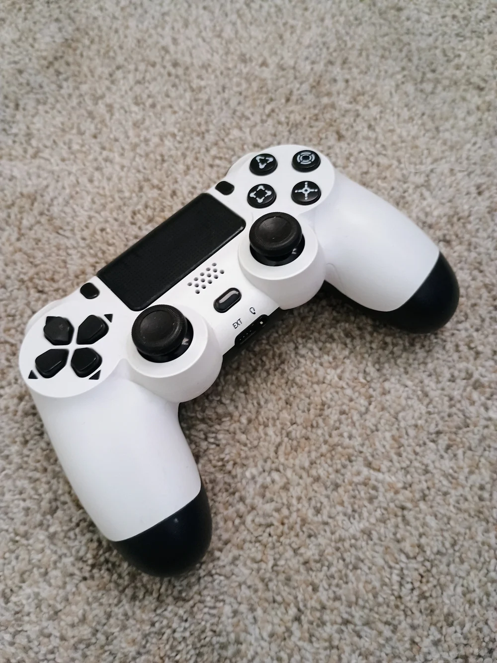 Controller for Console, White/Black Plastic